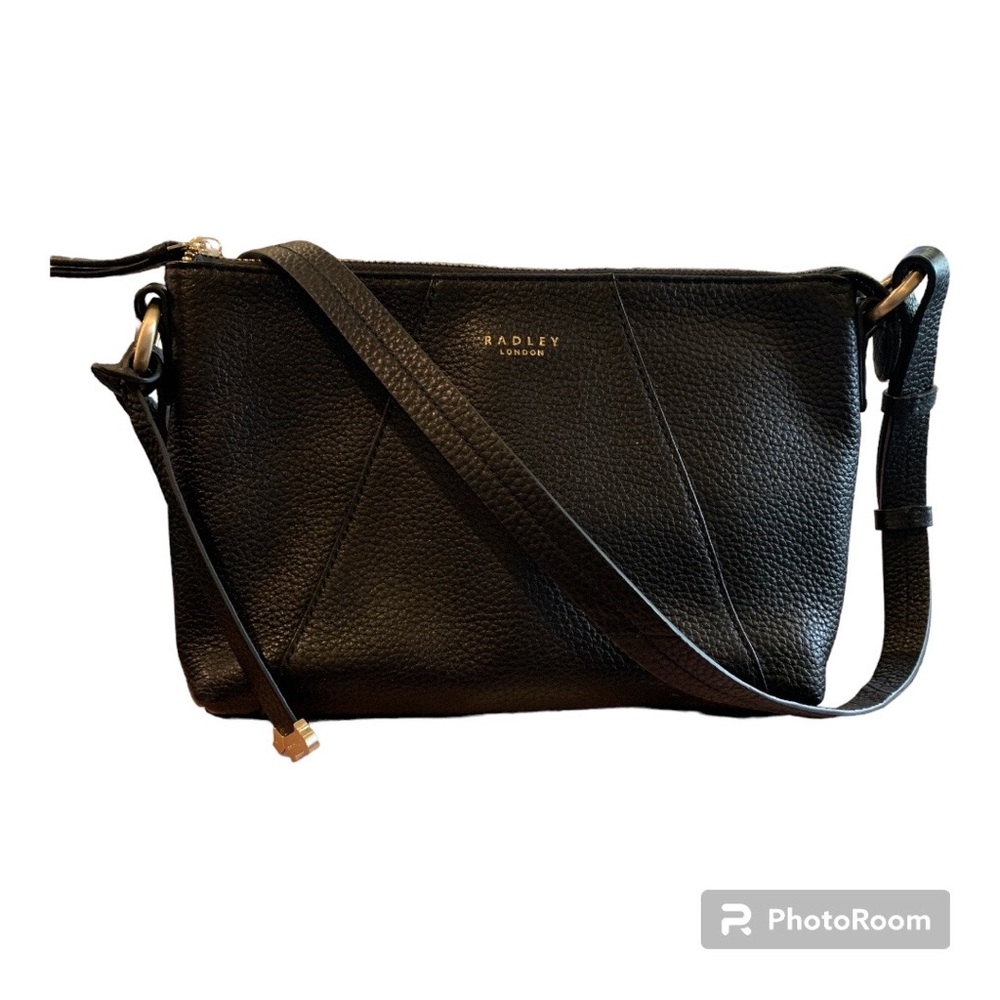 Radley London Leather Top Zip Crossbody Gem